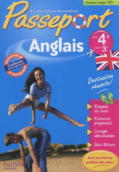 Passeport anglais, de la 4e vers la 3e