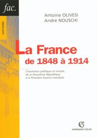 La France de 1848 à 1914 : l'évolution politique et sociale, de la Deuxième République à la Première Guerre mondiale