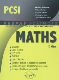 Maths PCSI