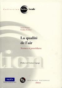 La qualité de l'air : normes et procédures