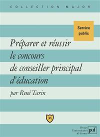 Préparer et réussir le concours de conseiller principal d'éducation