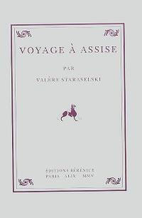 Voyage à Assise