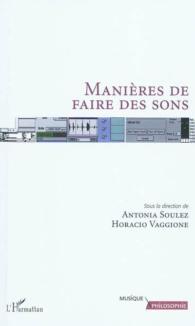 Manières de faire des sons