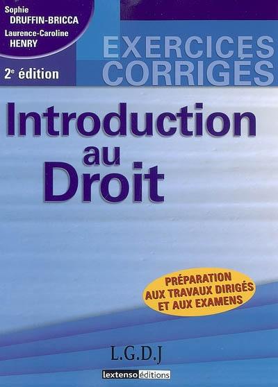 Introduction au droit