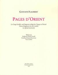 Pages d'Orient