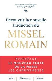 Découvrir la nouvelle traduction du missel romain