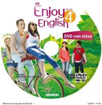 New Enjoy English 4e, A2-B1 : pack 1 DVD + 3 CD audio pour la classe