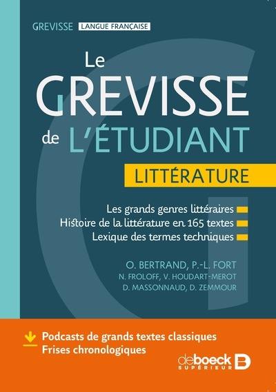 Le Grevisse de l'étudiant : littérature