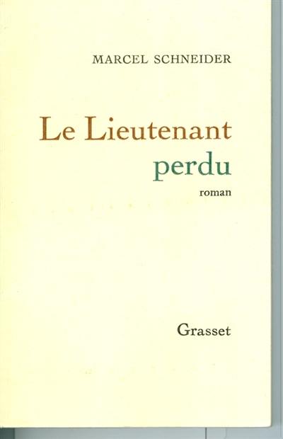 Le lieutenant perdu