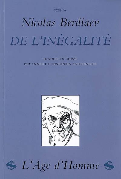 De l'inégalité