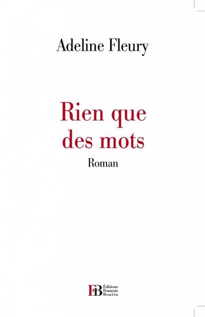 Rien que des mots