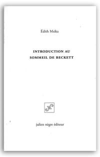 Introduction au sommeil de Beckett