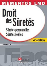 Droit des sûretés : sûretés personnelles, sûretés réelles