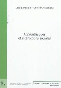 Apprentissages et interactions sociales