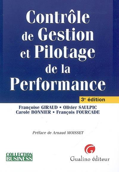 Contrôle de gestion et pilotage de la performance