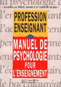 Manuel de psychologie pour l'enseignement