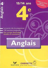 Anglais 4e, 13-14ans : niveau A2+B1 du CECR