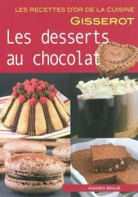 Les desserts au chocolat