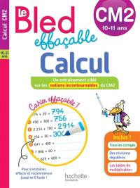 Le Bled effaçable, calcul, CM2, 10-11 ans