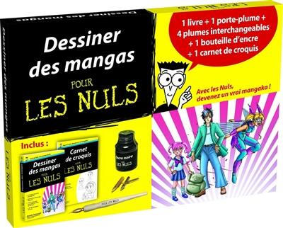 Coffret Dessiner des mangas pour les nuls