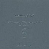 Agenda 2003 : si Paris m'était croqué, rive gauche, 6e