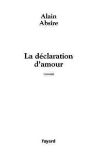 La déclaration d'amour