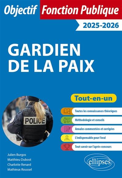 Gardien de la paix : tout-en-un : 2025-2026