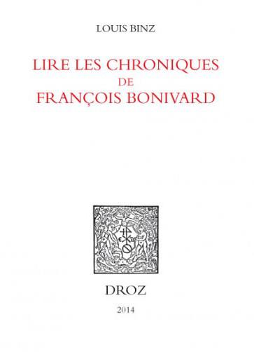 Lire les chroniques de François Bonivard