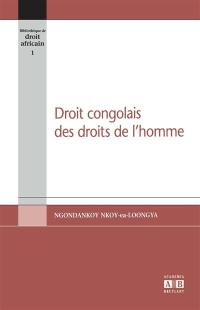 Droit congolais des droits de l'homme