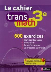 Transmath 3e : le cahier