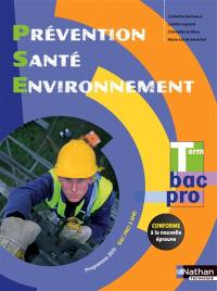 Prévention, santé, environnement, terminale bac pro