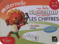 Ma boîte magnets pour apprendre les chiffres : 4-6 ans : 30 activités, 40 jeux