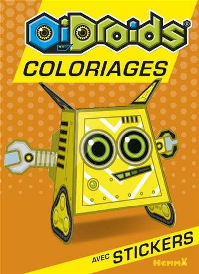 OiDroids : coloriages avec stickers