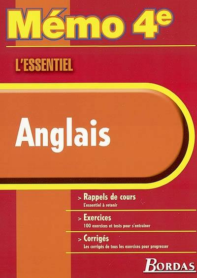 Anglais : rappels de cours, exercices, corrigés