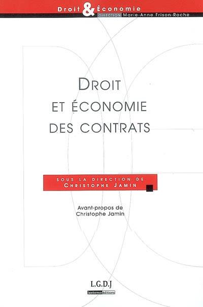 Droit et économie des contrats