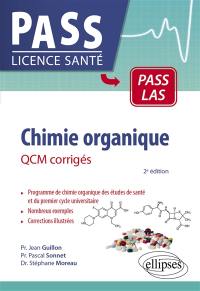 Chimie organique : QCM corrigés