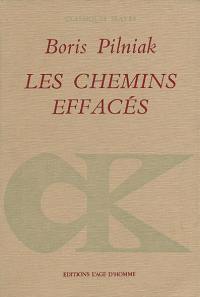 Les chemins éffacés