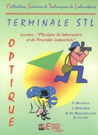 Optique géométrique et physique, terminale STL : spécialité physique de laboratoire et de procédés industriels (PLPI)