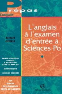 L'anglais à l'examen d'entrée à Sciences-Po