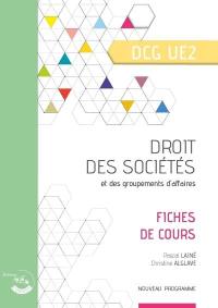 Droit des sociétés et des groupements d'affaires, DCG UE2 : corrigé, cas pratiques : nouveau programme