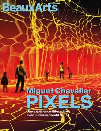 Miguel Chevalier, pixels : une expérience interactive avec l'univers créatif de l'IA au Grand Palais