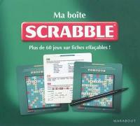 Ma boîte scrabble : plus de 60 jeux sur fiches effaçables !