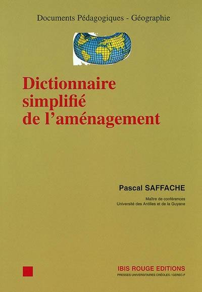 Dictionnaire simplifié de l'aménagement