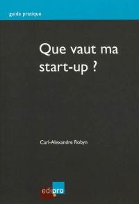 Que vaut ma start-up ?