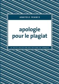 Apologie pour le plagiat