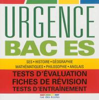 Urgence bac ES