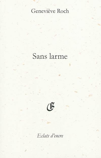 Sans larme