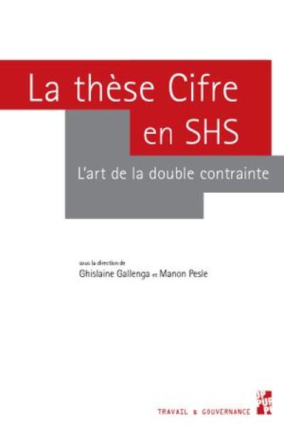 La thèse Cifre en SHS : l'art de la double contrainte