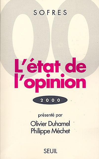 L'état de l'opinion : 2000