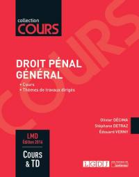 Droit pénal général